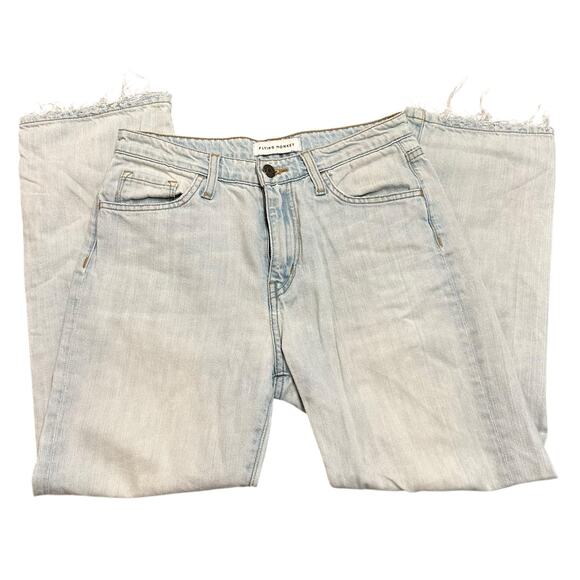 Flying Monkey Womens light wash distressed relaxed jeans Size 25 - Picture 2 of 7